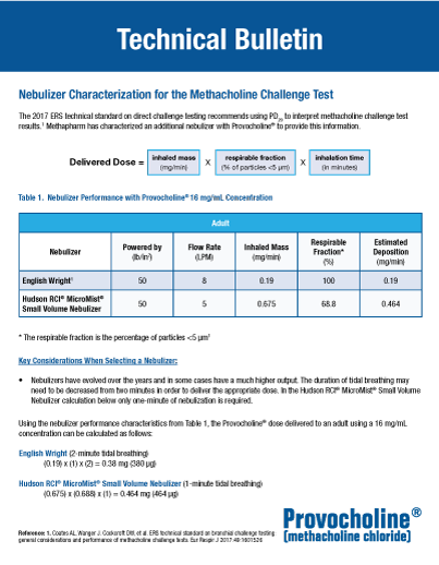 Neb-Technical-Bulletin Nebulizer Technical Bulletin Handout